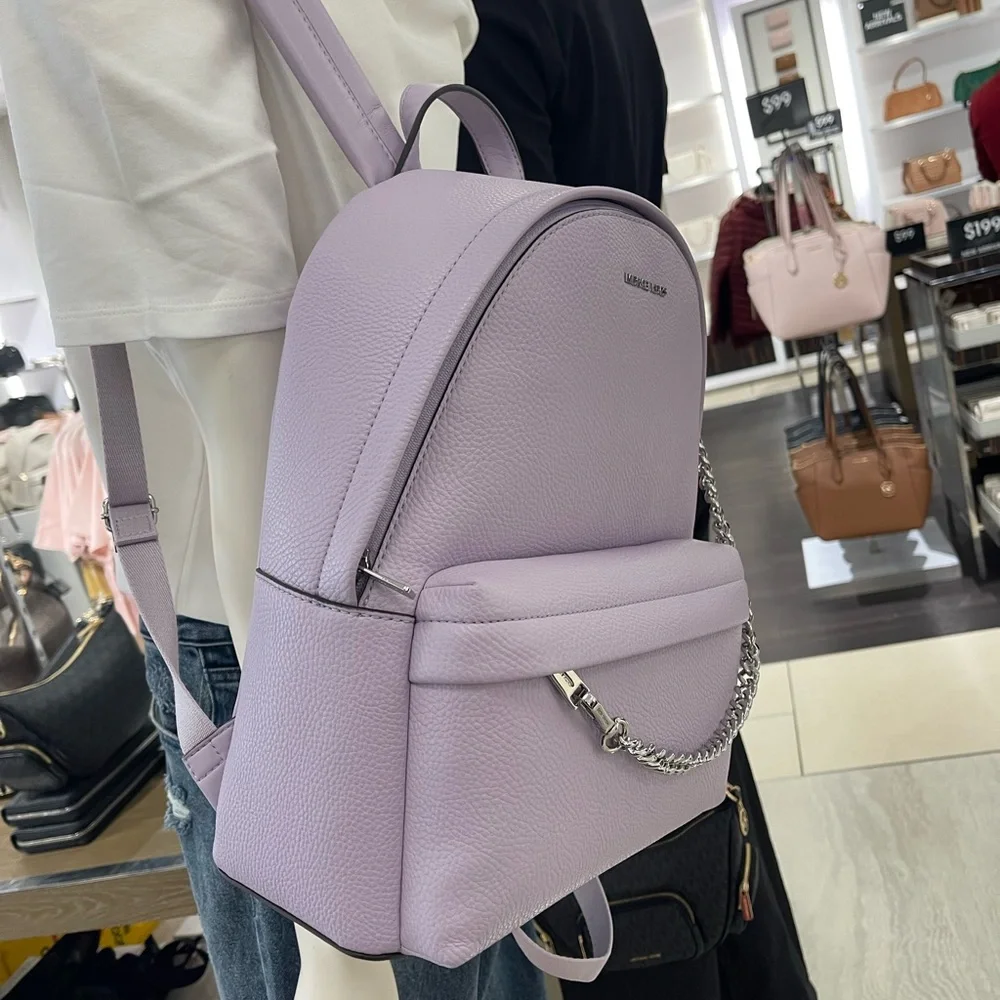 MICHAEL KORS Slater Medium Backpack Quartz NWT